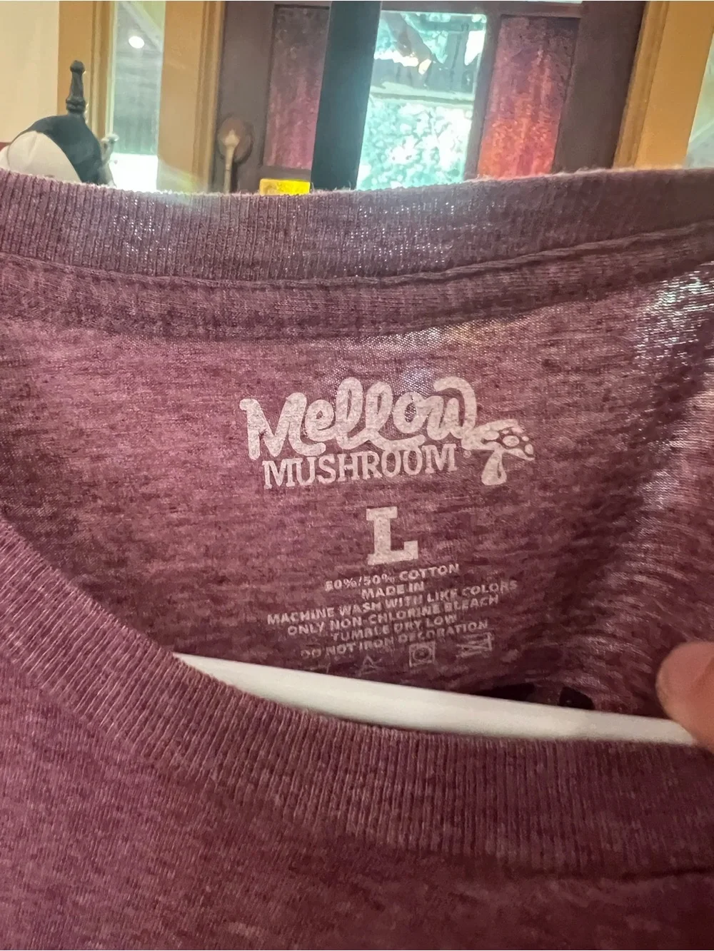 Mellow Mushroom Pizza 'Stone Baked Since '74' Graphic Short Sleeve Tee